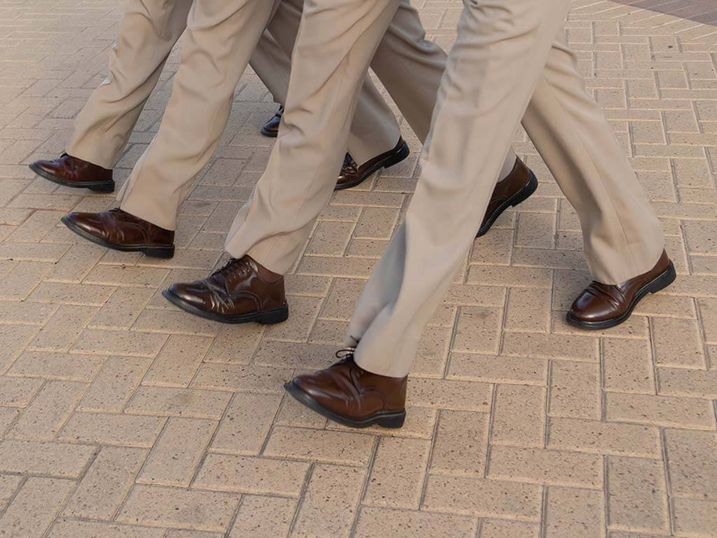 Photo of low quarters footwear