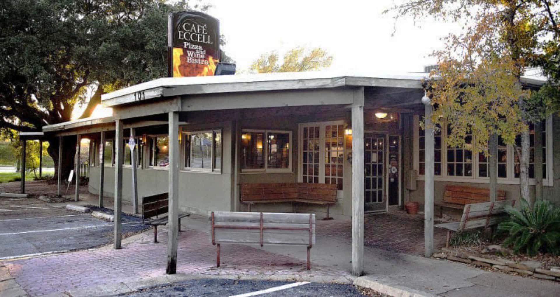 Vintage photo of Cafe Eccell restaurant