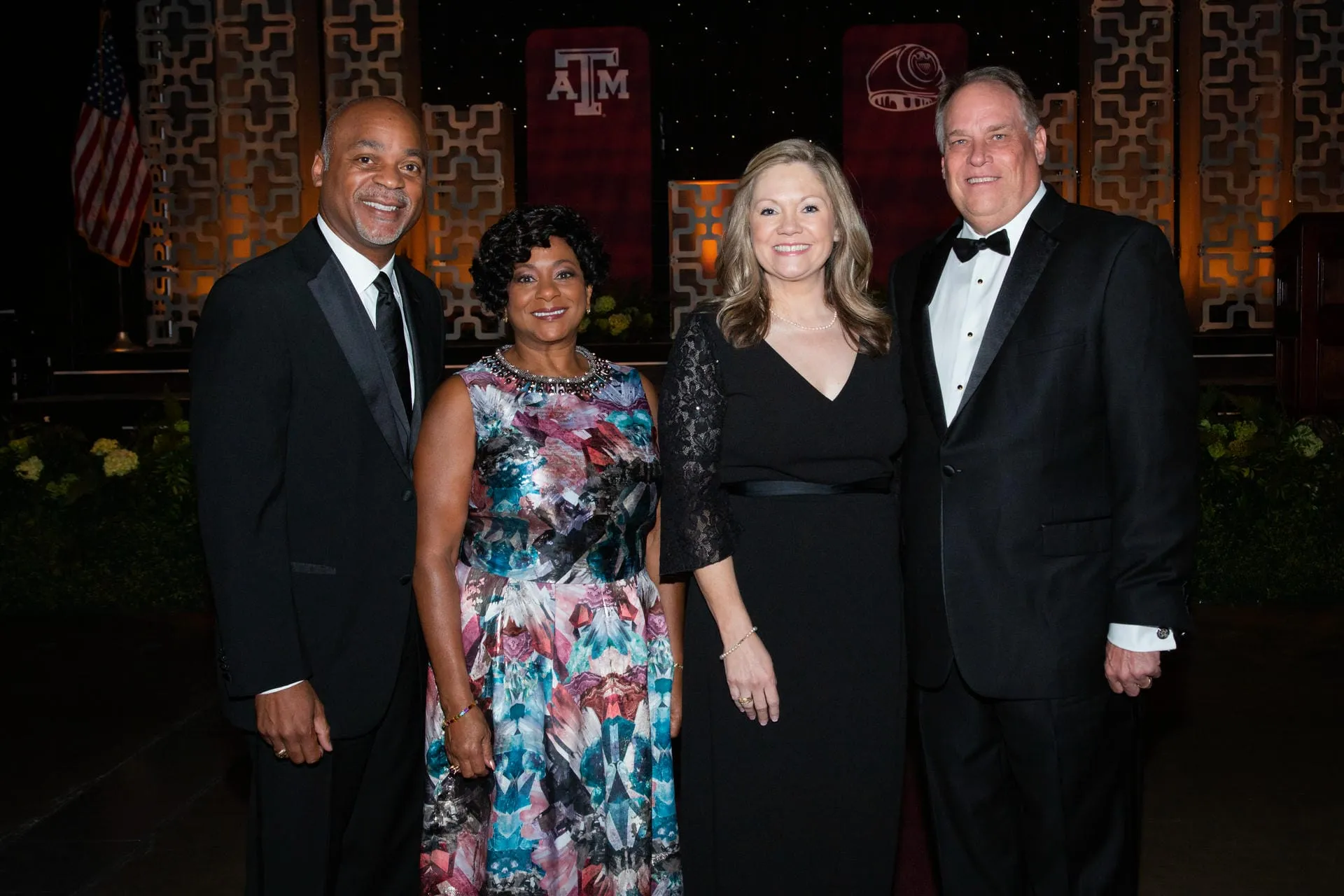 Jimmy and Valerie Williams with Porter and Lisa Garner